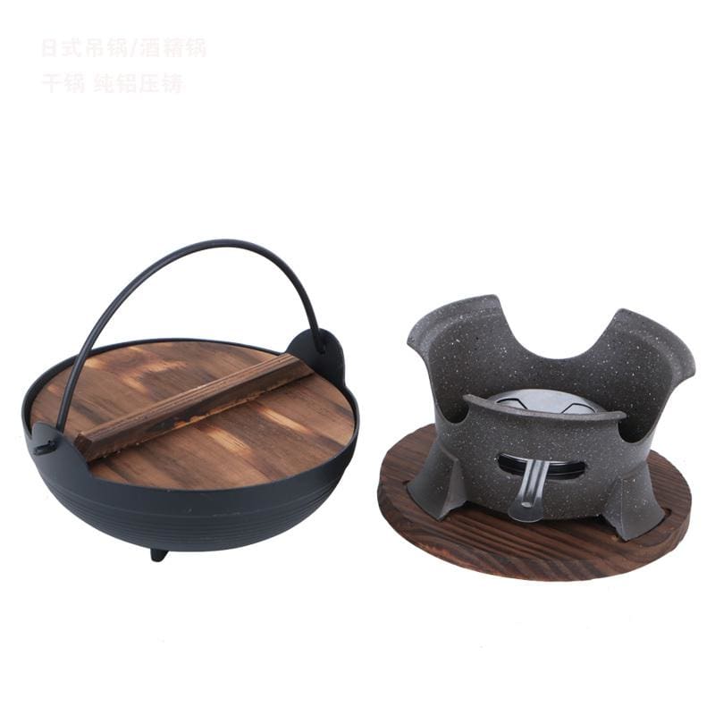 Sukiyaki Pot and Stove Set Tadashi product photo