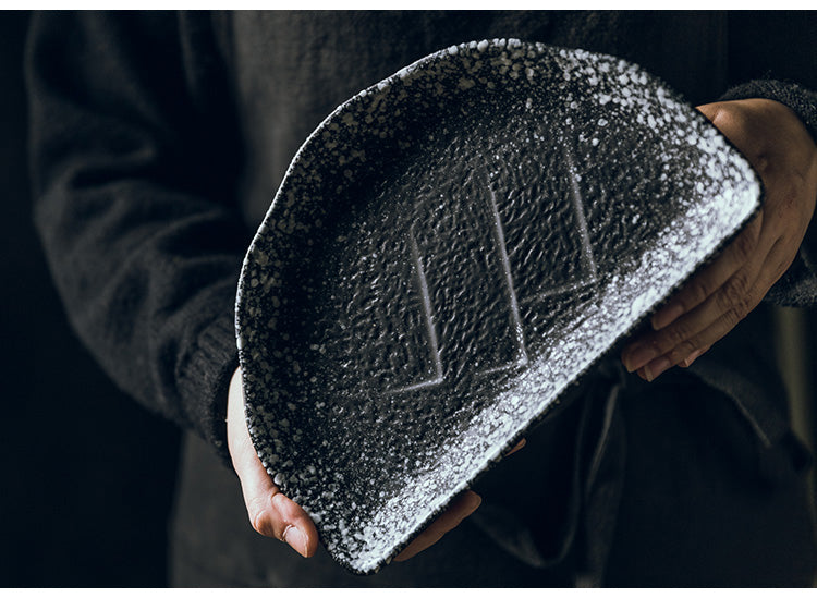 Sushi Plate Midosuji - Ceramic Japanese Tableware from Japanese Kitchen Supply