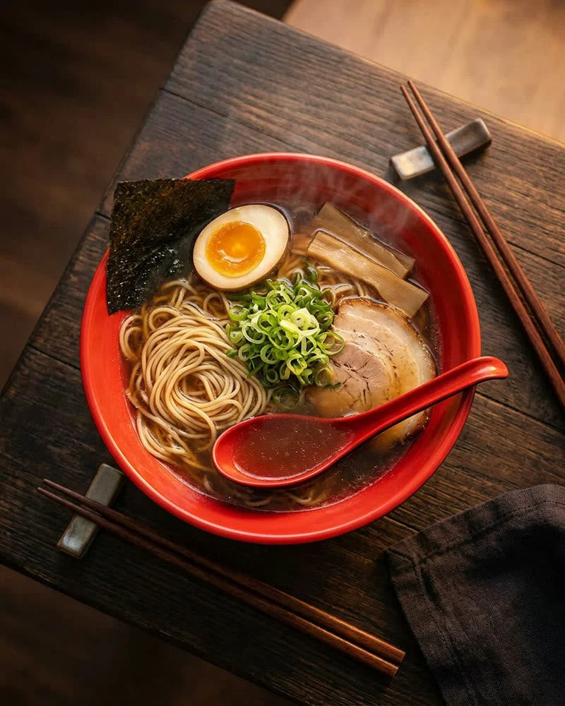 Taisha Ramen Bowl – Decorative Melamine lifestyle photo