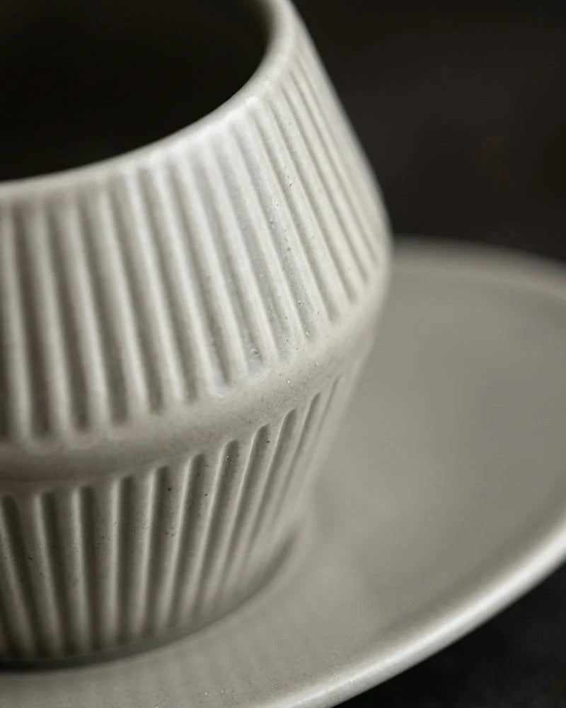 Takahiro Ceramic Coffee Cup Set detail photo