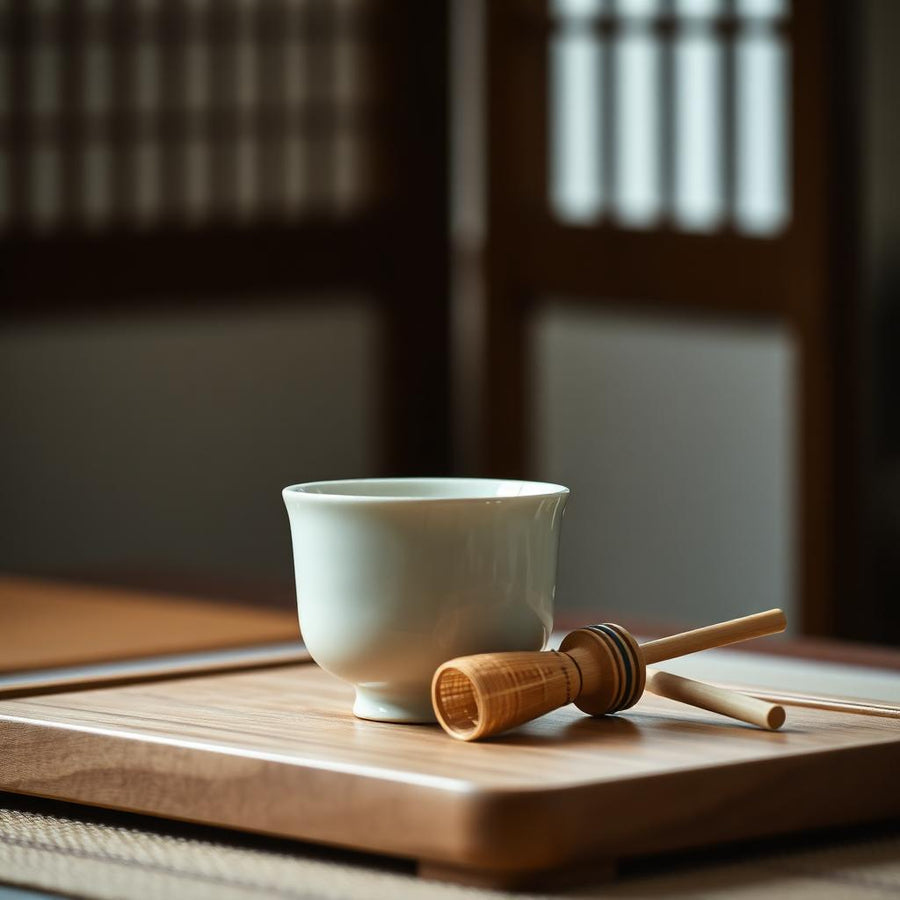 Neishi Tea Cup with Lid lifestyle photo