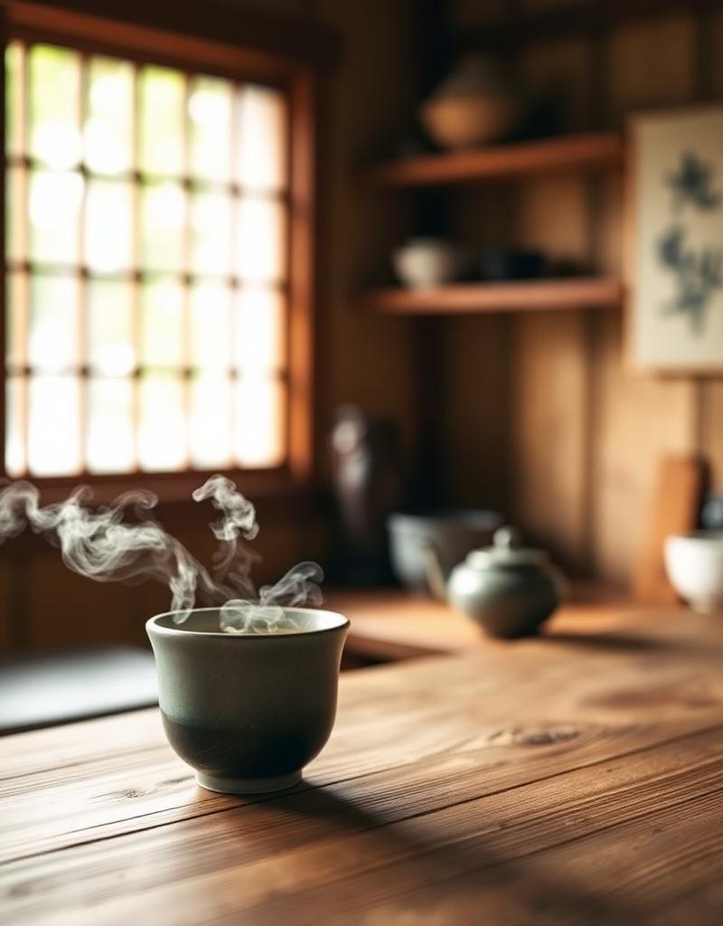 Shintotsukawa Tea Cup lifestyle photo