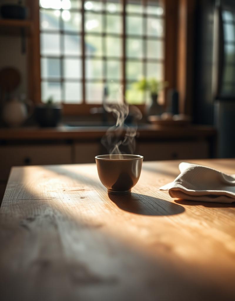 Suttsu Tea Cup lifestyle photo