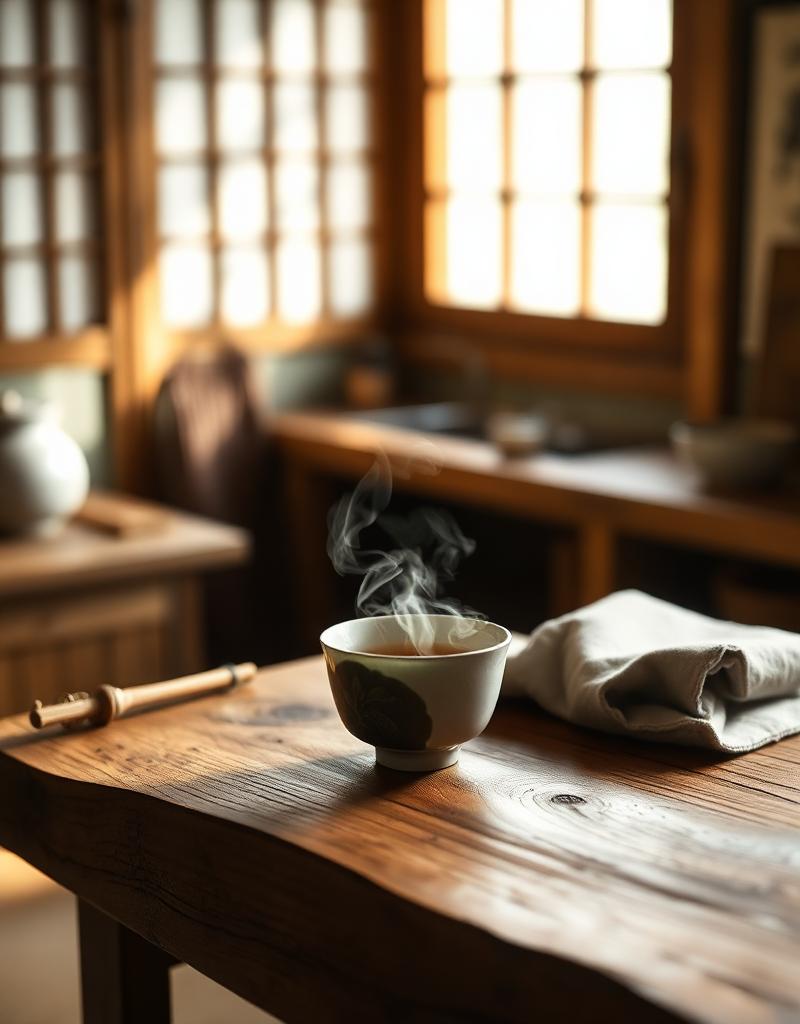 Tsukigata Tea Cup lifestyle photo