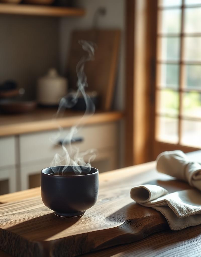 Uryu Tea Cup lifestyle photo