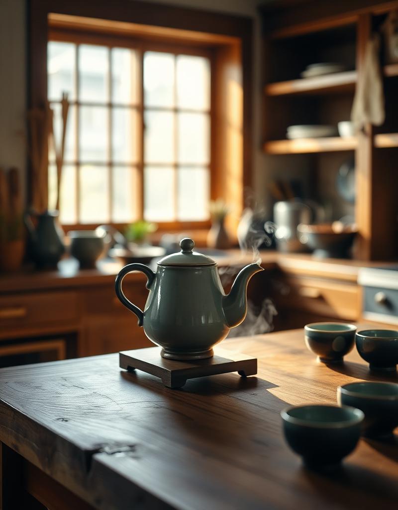 Nerima Tea Pot Set lifestyle photo