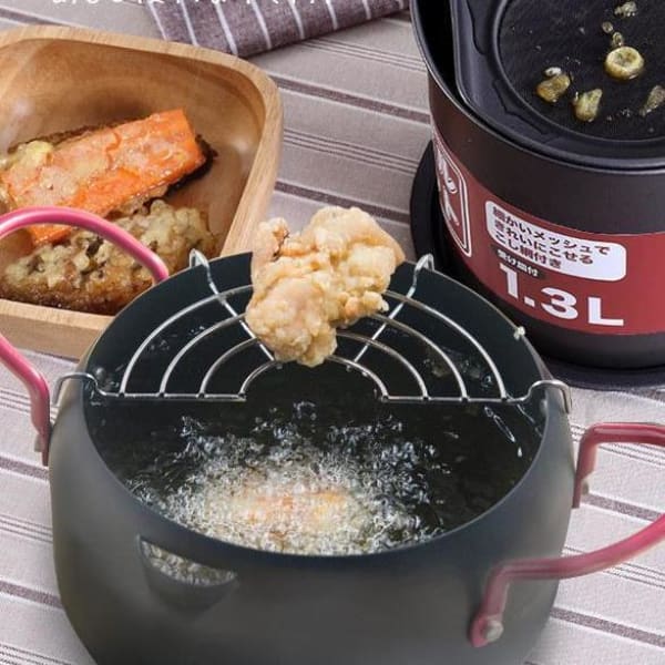 Tempura Pot and Oil Filter Container Saru ( 3 models) product image