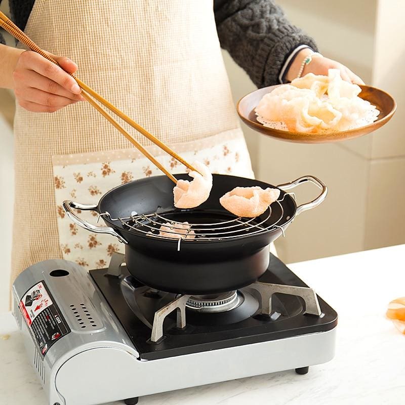 Tempura Pot and Oil Filter Container Saru ( 3 models) product image