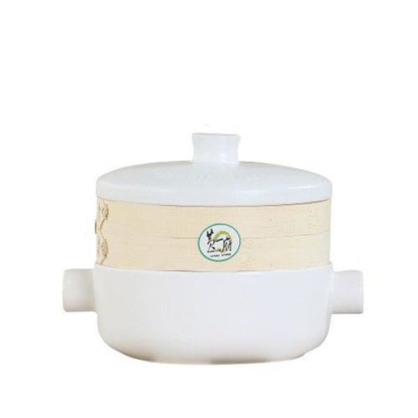 Tenkawa Bamboo Steamer Basket - Japanese Cookware (2 capacities and 2 pot covers) - 2.5L A from Japanese Kitchen Supply