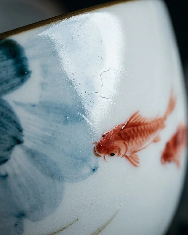 Handmade Porcelain Bowl Tokunoshima detail photo