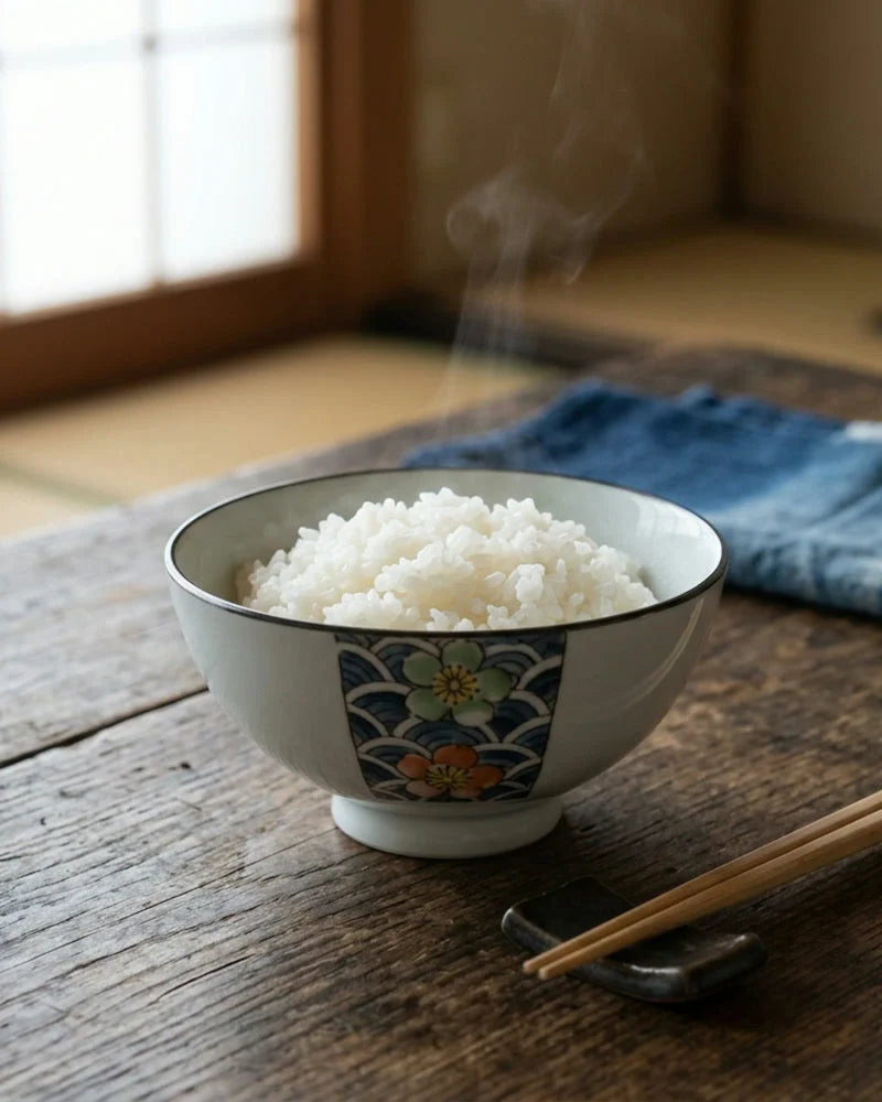 Handmade Porcelain Rice Bowl Tottori lifestyle photo