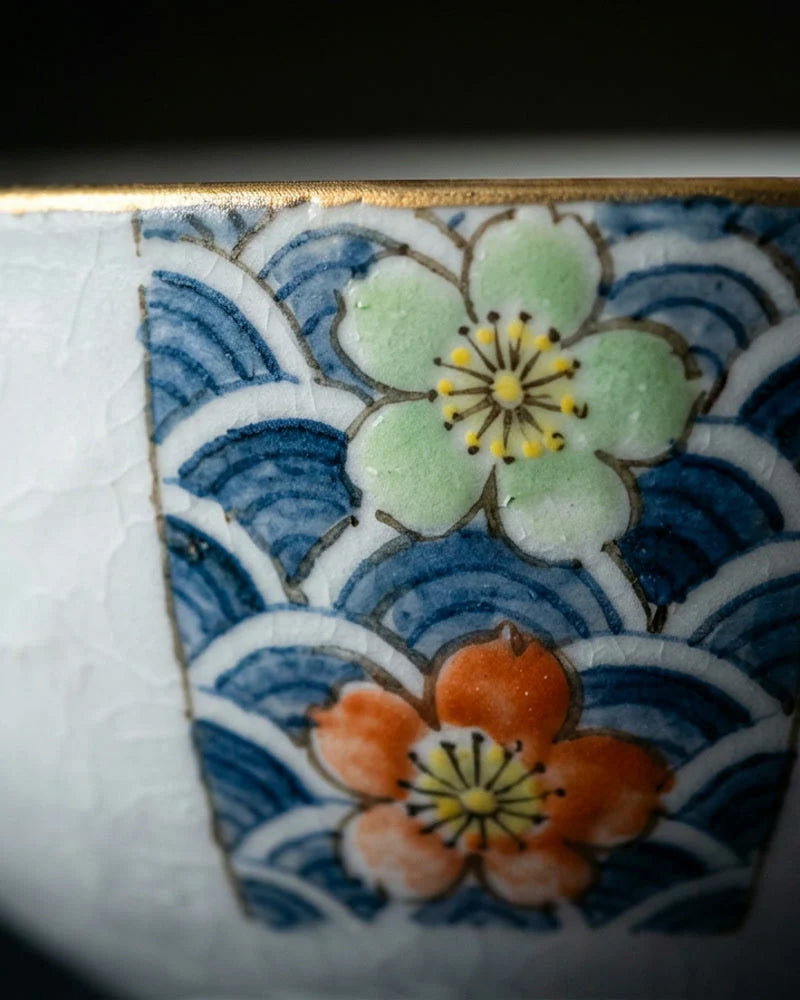 Handmade Porcelain Rice Bowl Tottori detail photo