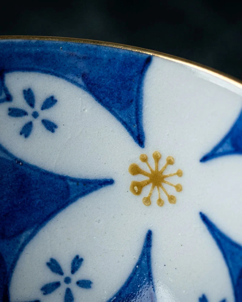 Handmade Porcelain Bowl Toyama detail photo