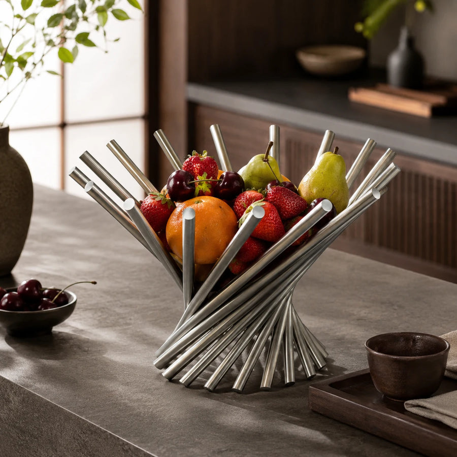 Stainless Steel Fruit Basket Tray