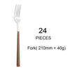 24Pcs Dessert Fork