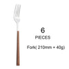 6Pcs Fork