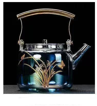 Hibiki Glass Japanese Teapot – 1050ml