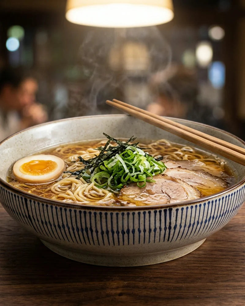 Yamato Porcelain Noodle Bowl lifestyle photo