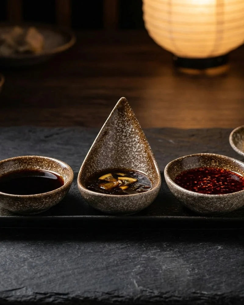 Yoshito Sauce Bowl Set lifestyle photo